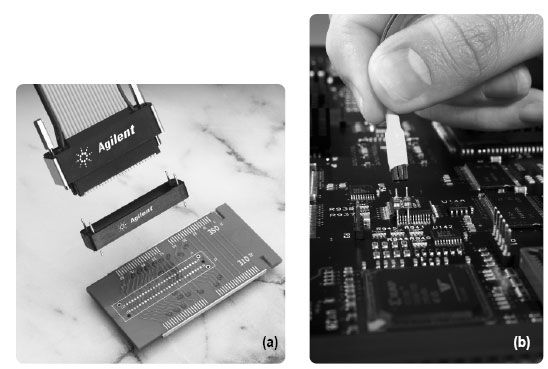 圖1. 這些照片對(duì)&ldquo;設(shè)計(jì)中包括連接&rdquo;的探頭和&ldquo;事后連接&rdquo;的探頭進(jìn)行比較。