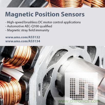 圖題：奧地利微電子推出可靠、準確的位置傳感器芯片