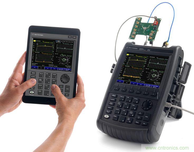 圖2:FieldFox手持分析儀