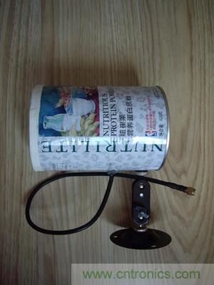 最簡(jiǎn)單使用的天線&mdash;&mdash;罐頭天線，可做正饋大鍋饋源！ 