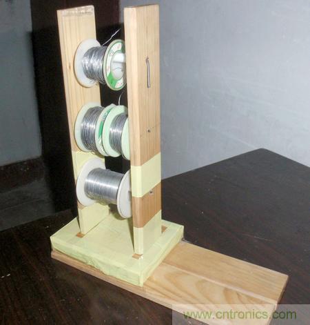 成本幾乎為零，三層錫絲架DIY