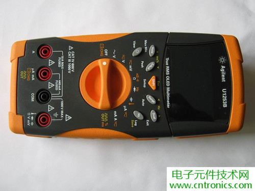 拆全球首款！安捷倫OLED手持式數(shù)字萬用表拆解