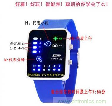 低調(diào)有內(nèi)涵！別人看不懂的LED電子表DIY