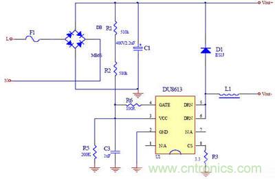 推薦:一款高效率3W LED非隔離球泡燈驅(qū)動(dòng)方案
