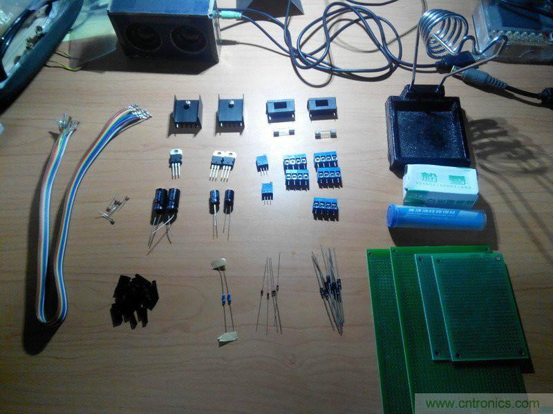 網友分享:DIY一個LM317 可調穩(wěn)壓電源