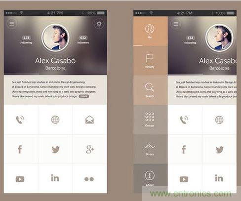 讓圖片帶你走進(jìn)驚艷實(shí)用的手機(jī)APP菜單世界！