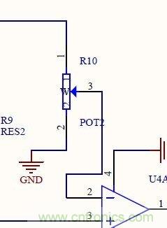 在電路中滑動阻值時，電位器的電壓會發(fā)生什么變化？