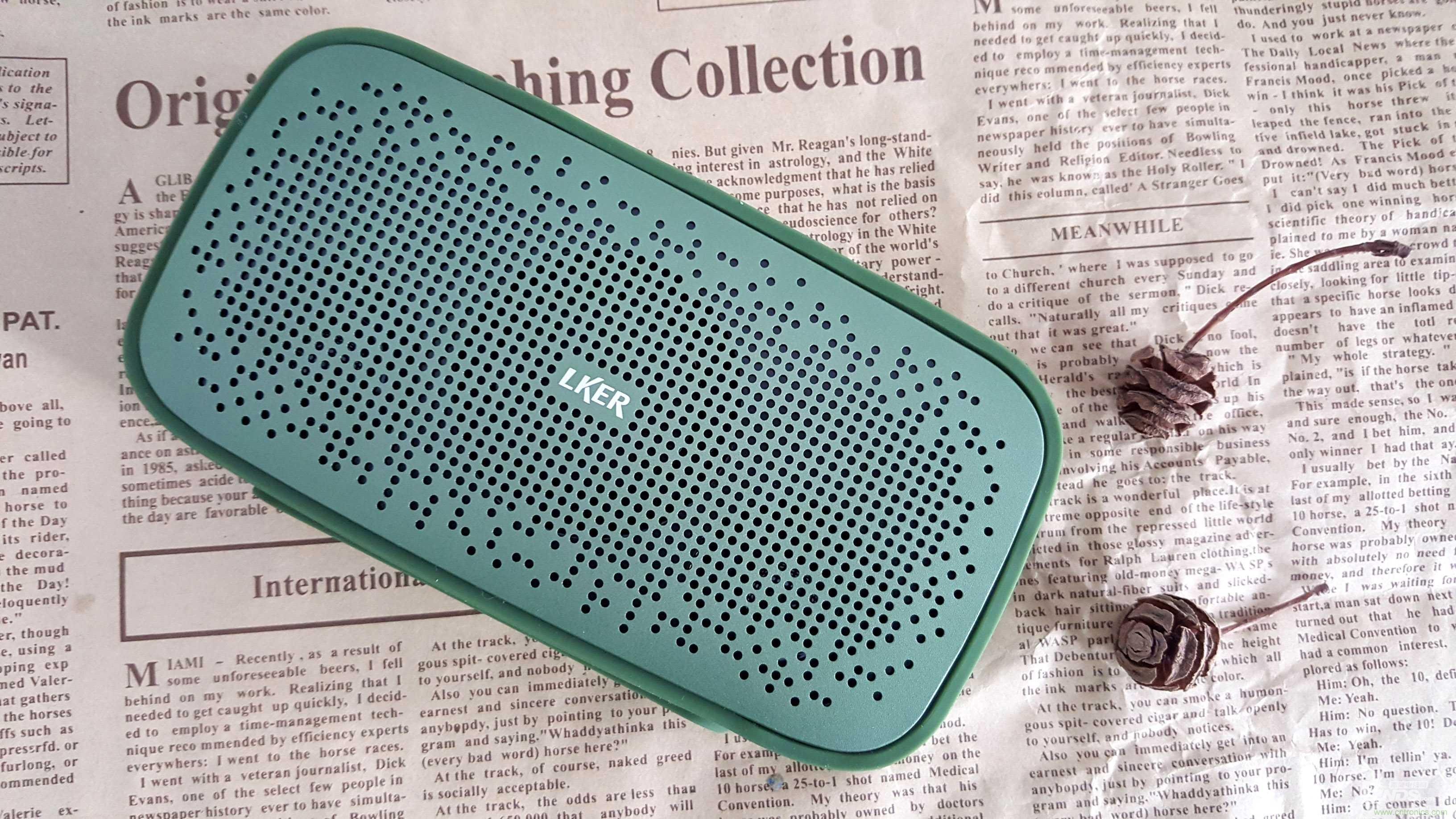 搞怪&ldquo;美人魚&rdquo;盡享靈克藍(lán)牙音箱的天籟之音！