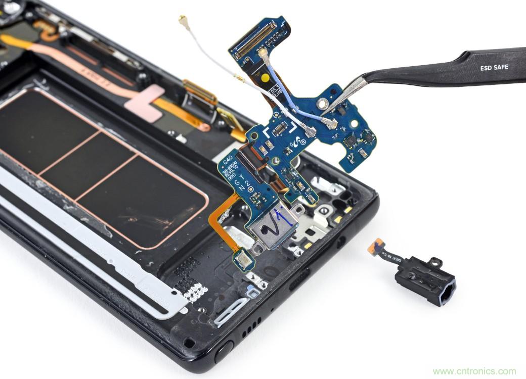 三星Note 8拆解，模塊化+分離式設(shè)計(jì)成趨勢(shì)？