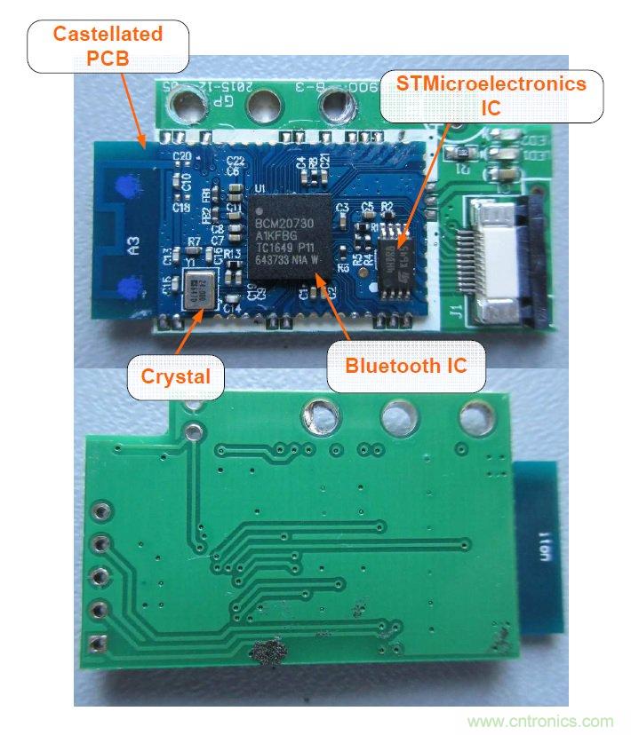 拆解45美元的藍(lán)牙無線條碼掃描槍，發(fā)現(xiàn)里面鏡中有鏡