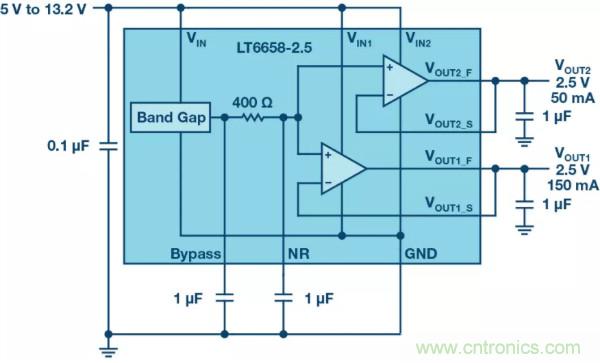 可驅(qū)動(dòng)電流的高精度基準(zhǔn)電壓源，它是這樣的&hellip;&hellip;