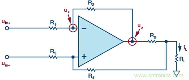 高精度、快速建立的大電流源