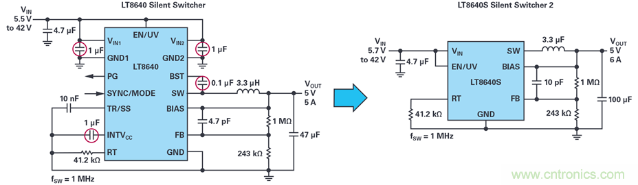 是否可以將低EMI電源安裝到擁擠的電路板上？