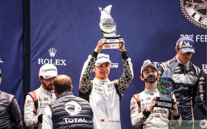 十年相伴，貿(mào)澤電子力挺董荷斌征戰(zhàn)2020，祝賀再登WEC獎臺