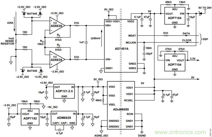 集成隔離式電源、用于太陽能光伏轉(zhuǎn)換器的完全隔離式電流檢測電路