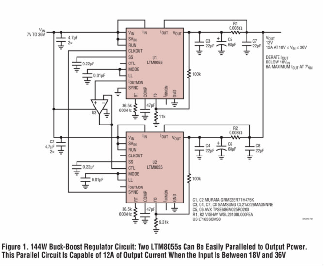 助你輕松并聯(lián)增加輸出功率，這款&mu;Module穩(wěn)壓器你愛了沒？
