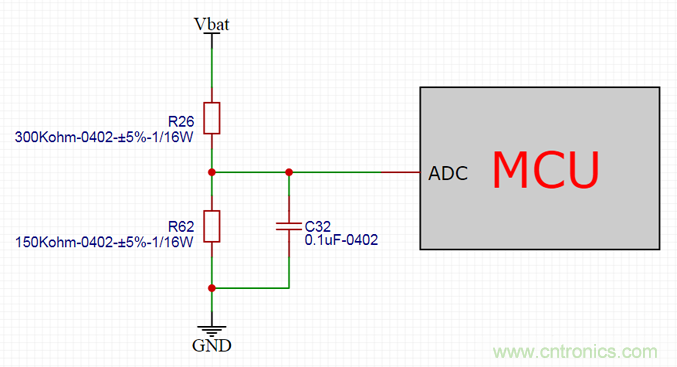 電池電壓偵測(cè)電路&ldquo;踩坑&rdquo;：分壓電阻的精度竟然是5%，不是1%