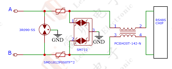 伺服電機(jī)驅(qū)動(dòng)接口、電源保護(hù)方案