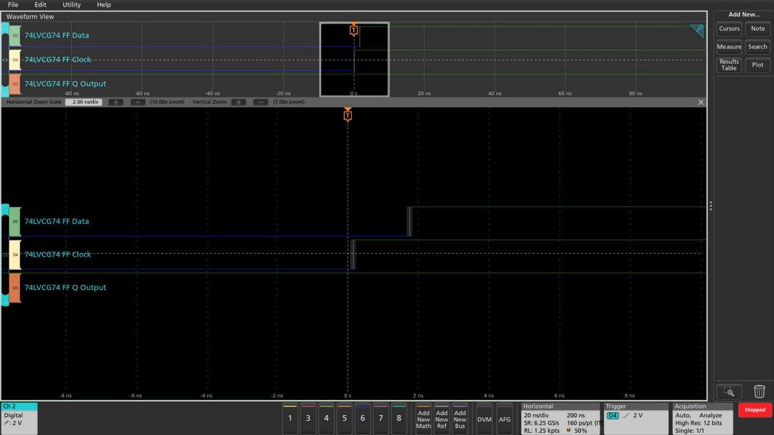 用混合信號示波器識別建立和保持時間違規(guī) 用混合信號示波器識別建立和保持時間違規(guī)