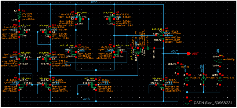 兩級運(yùn)算放大器的設(shè)計(jì)與仿真 兩級運(yùn)算放大器的設(shè)計(jì)與仿真
