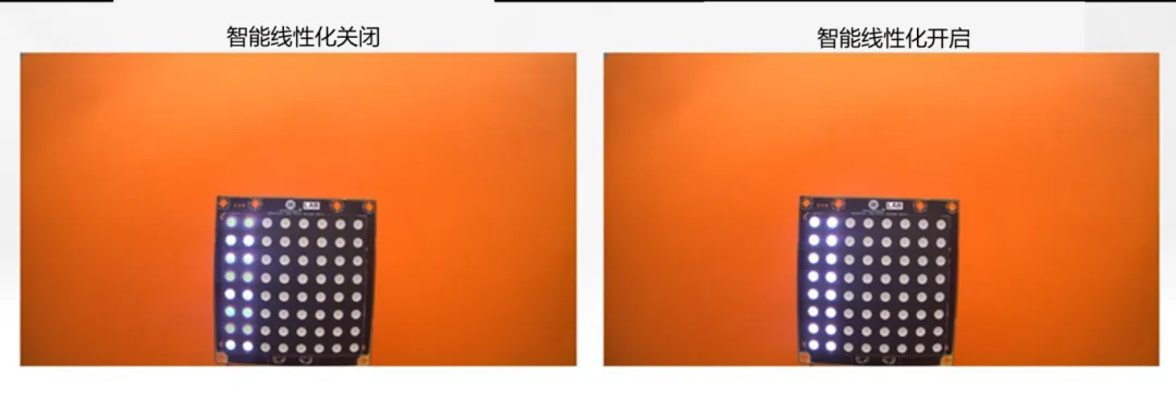 圖像傳感器廣泛用于安防監(jiān)控、隨身記錄儀、可視門鈴和機器人等應用，必須能夠在各種惡劣成像條件下穩(wěn)定工作，以支持圖像視覺和機器視覺等功能。高動態(tài)范圍場景、運動物體或 LED 閃爍等惡劣成像條件，會導致攝像頭難以準確捕捉畫面。  什么是 HDR，為什么需要 HDR？  圖像傳感器的動態(tài)范圍用于描述傳感器在較暗和較亮區(qū)域中捕獲圖像細節(jié)的能力。只有動態(tài)范圍較高的圖像才能讓人同時看到亮區(qū)和暗區(qū)的細節(jié)。人眼的動態(tài)范圍可以達到 100 dB 以上，但單次曝光的攝像頭很難達到這一水平。  為了擴展動態(tài)范圍，常用的方法是拍攝多張曝光時間不同的低動態(tài)范圍圖像，然后將它們合并在一起以獲得高動態(tài)范圍圖像。長曝光圖像可捕捉圖像中的暗區(qū)，而短曝光圖像可捕捉亮區(qū)，因此在合并后的圖像中，我們將能夠看到分別利用長曝光信號和短曝光信號形成的暗區(qū)和亮區(qū)。  線性化與相關的挑戰(zhàn)  合并各張圖像的過程稱為線性化。多張圖像的線性化需占用大量內(nèi)存，此外為實現(xiàn)高幀率，還需具備強大的處理能力作為支撐。  完成線性化后，在查看已合并的高動態(tài)范圍圖像時，還可能會遇到特定的圖像質(zhì)量問題。在惡劣的成像條件下，這些圖像質(zhì)量問題或偽影會變得更加明顯。  例如，以下成像條件會導致偽影問題更加明顯：  場景中有運動物體  場景中有 LED 燈閃爍  空間內(nèi)鄰近區(qū)域使用來自多張圖像的數(shù)據(jù)  安森美 (onsemi)的白皮書《利用低帶寬高動態(tài)范圍 (eHDR) 技術提高物體識別精度》說明了 eHDR 相對于 LI?HDR 在帶寬和節(jié)省能耗方面的優(yōu)勢。該白皮書重點介紹了由安森美的 AR0822 圖像傳感器提供支持的線性化模式，其中的嵌入式高動態(tài)范圍 (eHDR) 技術無需依賴于主機 ISP/SoC，便能在傳感器上創(chuàng)建 HDR 圖像。AR0822 圖像傳感器的 eHDR 技術能夠有效應對通過線性化將多張圖像合成 HDR 圖像時所遇到的重大難題，尤其是能夠解決因惡劣照明條件而產(chǎn)生的種種問題。  智能線性化改善轉(zhuǎn)換信噪比  一般的線性化過程會先使用長曝光信號，直至長曝光飽和（12 位 ADC 為 4095LSB），然后利用短曝光信號計算 HDR 圖像中所需的線性化信號。在 HDR 圖像中，由于短曝光信號的信噪比遠低于長曝光信號，因此從長曝光信號轉(zhuǎn)換到短曝光信號時會導致出現(xiàn)較明顯的偽影現(xiàn)象。當 ISP 對該圖像進行后處理時，偽影可能會進一步放大。  為了有效管理從長曝光到短曝光的轉(zhuǎn)換過程，智能線性化會對長曝光和短曝光信號進行加權組合，從而計算出一個信號。其中，長曝光和短曝光依據(jù)各自的信號水平被賦予不同的權重。通過這種智能線性化處理，當從長曝光切換到短曝光時，信號會平滑傳輸。  圖 1 顯示了由頂部散射光照亮的相同場景，當我們由上至下觀察這個灰色場景，會發(fā)現(xiàn)信號水平下降，圖像也從短曝光轉(zhuǎn)換到長曝光。圖 1 的左側(cè)圖像未啟用智能線性化功能?？梢钥吹郊t色箭頭處存在較明顯的偽影現(xiàn)象，這正是因不同曝光水平而造成的轉(zhuǎn)換偽影。  圖 1 的右側(cè)圖像開啟了智能線性化功能，可以看到偽影現(xiàn)象顯著緩解，能給人以更舒適的觀感，而且也降低了被機器視覺算法誤認為是邊緣的風險。由此可見，AR0822 的智能線性化技術有助于實現(xiàn)不同曝光水平下信噪比的平滑過渡，避免信噪比突然變化。  圖 1.智能線性化技術能夠確保圖像在不同曝光水平下平滑過渡.png  圖 1.智能線性化技術能夠確保圖像在不同曝光水平下平滑過渡  智能線性化改善運動偽影成像  對運動場景進行多次曝光成像時，可能出現(xiàn)長曝光信號和經(jīng)線性化的短曝光信號不等效的情況，這是由于場景中物體正在運動造成的，并有可能導致出現(xiàn)顏色偽影，即在運動發(fā)生的區(qū)域中存在色調(diào)變化。  減少長曝光時間在一定程度上有助于減小偽影的面積，但這種方法的可操作性不高，可能會造成大部分場景處于低光狀態(tài)，導致整個場景的整體圖像質(zhì)量下降。  AR0822 傳感器的智能線性化功能可以有效緩解場景中的顏色偽影。該功能會首先檢測場景中的運動，即短曝光與長曝光在線性化信號水平上的差異。然后將根據(jù)檢測到的運動程度，使用長曝光和短曝光的組合信號水平來減輕場景中的運動偽影。  圖 2 為背景中有旋轉(zhuǎn)風扇的例子，對比了在智能線性化關閉和開啟兩種情況下的成像情況。智能線性化關閉時，風扇葉片頂部附近區(qū)域出現(xiàn)了顏色偽影，這是由長曝光與線性化短曝光的信號水平差異造成的。在右側(cè)圖像，智能線性化算法檢測到了這一情況并進行了校正。  圖 2.智能線性化 – 減少運動偽影.png  圖 2.智能線性化 – 減少運動偽影    圖 3 放大了圖 2 的部分細節(jié)。智能線性化關閉時，風扇葉片附近出現(xiàn)了黃色的運動偽影，而不是橙色。開啟智能線性化可以有效減輕這種顏色偽影。  圖 3.智能線性化技術能夠有效緩解運動偽影.png  圖 3.智能線性化技術能夠有效緩解運動偽影  智能線性化改善 LED 閃爍成像  在一般線性化過程中，場景中不停閃爍的 LED 燈可能會導致圖像傳感器的某個顏色通道通過長曝光成像，而另一個顏色通道通過短曝光成像，具體取決于每個顏色通道的信號水平。因此，當某個顏色通道正通過長曝光成像時，LED燈處于開啟狀態(tài)；而當另一個顏色通道進行短曝光成像時，LED燈已經(jīng)關閉。后續(xù)合并不同曝光時間的圖像時，圖像的色調(diào)可能會因此而改變。在比較糟糕的情況下，圖像中會顯示 LED 為關閉狀態(tài)，而肉眼卻看到 LED 正亮著。  智能線性化可以通過檢測長曝光與短曝光的線性化信號的差異，來感測由 LED 閃爍引起的閃爍偽影。它能根據(jù)觀測到的線性化信號的差異程度，智能地組合長曝光和短曝光，從而有效減輕顏色偽影。短曝光成像常會導致閃爍的 LED 呈關閉狀態(tài)，而開啟智能線性化則可以避免這個問題，讓圖像更接近我們?nèi)搜塾^察到的情況。  圖 4 對比了智能線性化關閉和開啟兩種情況下的 LED 閃爍圖像。智能線性化關閉時，場景中的一些 LED 燈會顯示顏色偽影，這是由長曝光與短曝光的信號水平差異造成的。在右側(cè)圖像，智能線性化算法檢測到了這一情況并進行了校正。  圖 4.智能線性化 ? 視頻快照.png  圖 4.智能線性化 ? 視頻快照    圖 5 放大了圖 4 中的 LED 燈局部細節(jié)。智能線性化關閉時，在視頻中會看到閃爍的偽影，或者在快照圖像中會看到紅色箭頭所標記的顏色偽影。開啟智能線性化可以有效減輕這些顏色偽影/閃爍偽影，如右側(cè)圖像所示。  圖 5.智能線性化技術能夠有效減少 LED 偽影.png  圖 5.智能線性化技術能夠有效減少 LED 偽影  智能線性化的集成優(yōu)勢  隨著攝像頭分辨率的持續(xù)提升以及汽車或監(jiān)控系統(tǒng)所連接的攝像頭數(shù)量不斷攀升，片外ISP/SoC的處理負擔日益加劇，進而使得算力和功耗問題愈發(fā)凸顯。將線性化算法轉(zhuǎn)移到傳感器有助于節(jié)省SoC的計算時間，同時提高傳輸幀率。憑借AR0822傳感器的智能線性化等先進算法，安森美可以有效減輕多重曝光HDR圖像產(chǎn)生的偽影，并且單個和多個傳感器可以輕松集成到ISP/SoC上。  文章來源：安森美